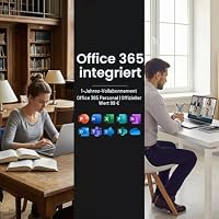JHHBHV Laptop Windows 11 The Notebook, Mit QWERTZ Silikon-Tastaturfolie, 15,6 Zoll Display, Windows 11 Vorinstalliert + Office 365, 5205U Bis 2,3 GHz, 4 GB RAM, 128 GB Speicher, TF-Karte Bis 512 GB – Ansicht 4