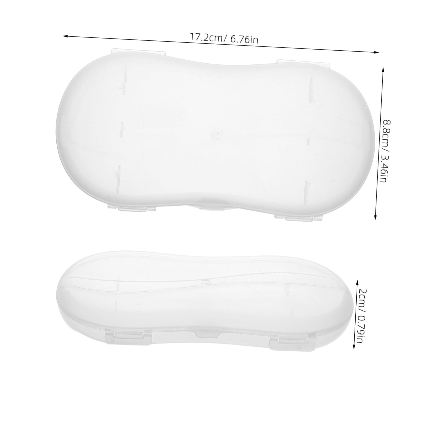 Parliky Stylish Simple Combination Storage Box 5pcs Pencil Pen Storage Box Toothpick Holder Plastic Organizer for Office Travel Home