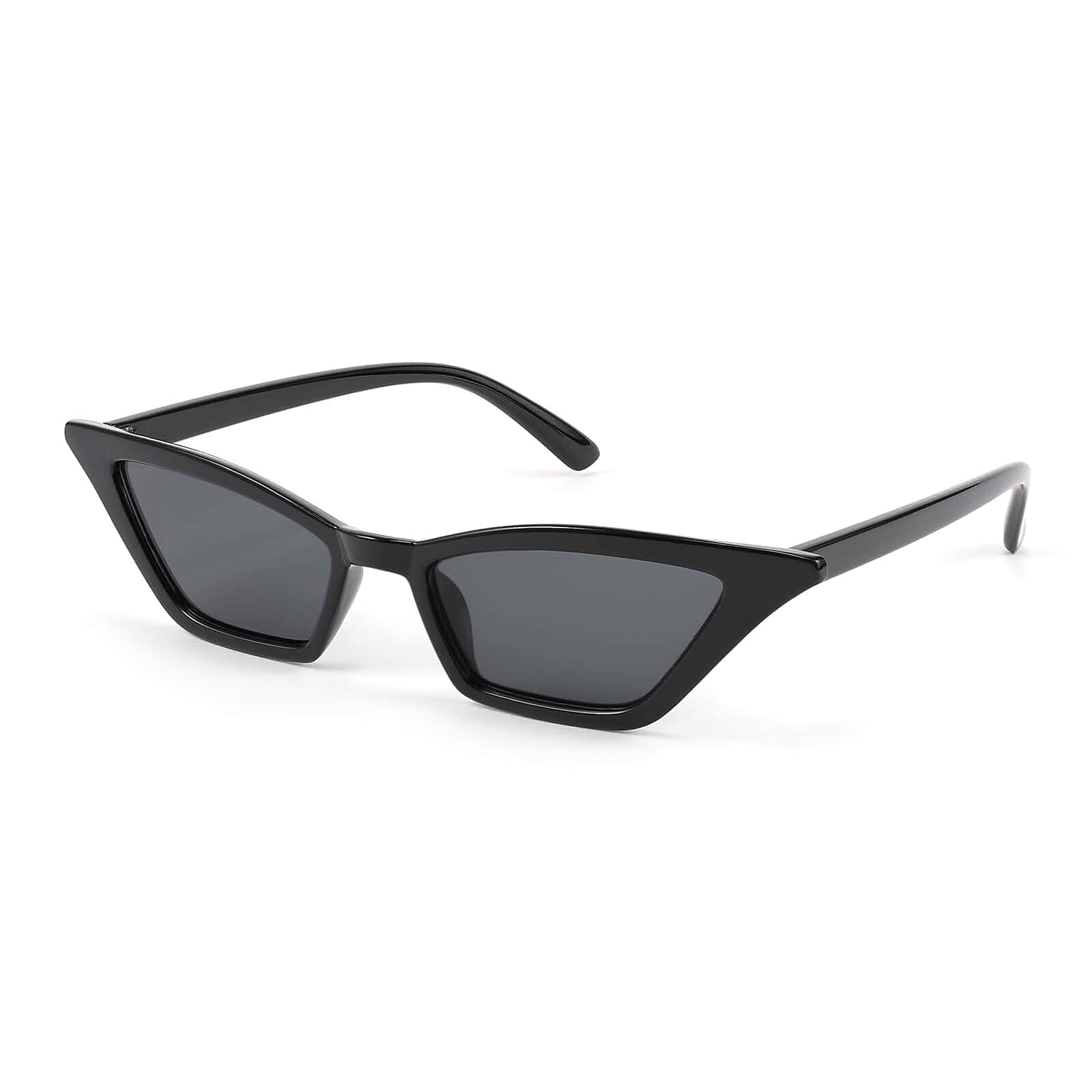 FEISEDY Small Cat Eye Sunglasses Vintage Square Shade Women Eyewear B2291 UV400 Protection, Lightweight Acetate Frame for Walking Driving Shopping Photos