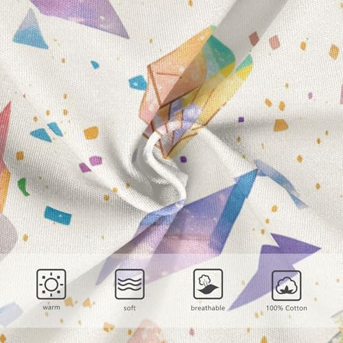 KLL Beige Sparkling Glitter Little Boys Soft Underwear Cute Children Undies3