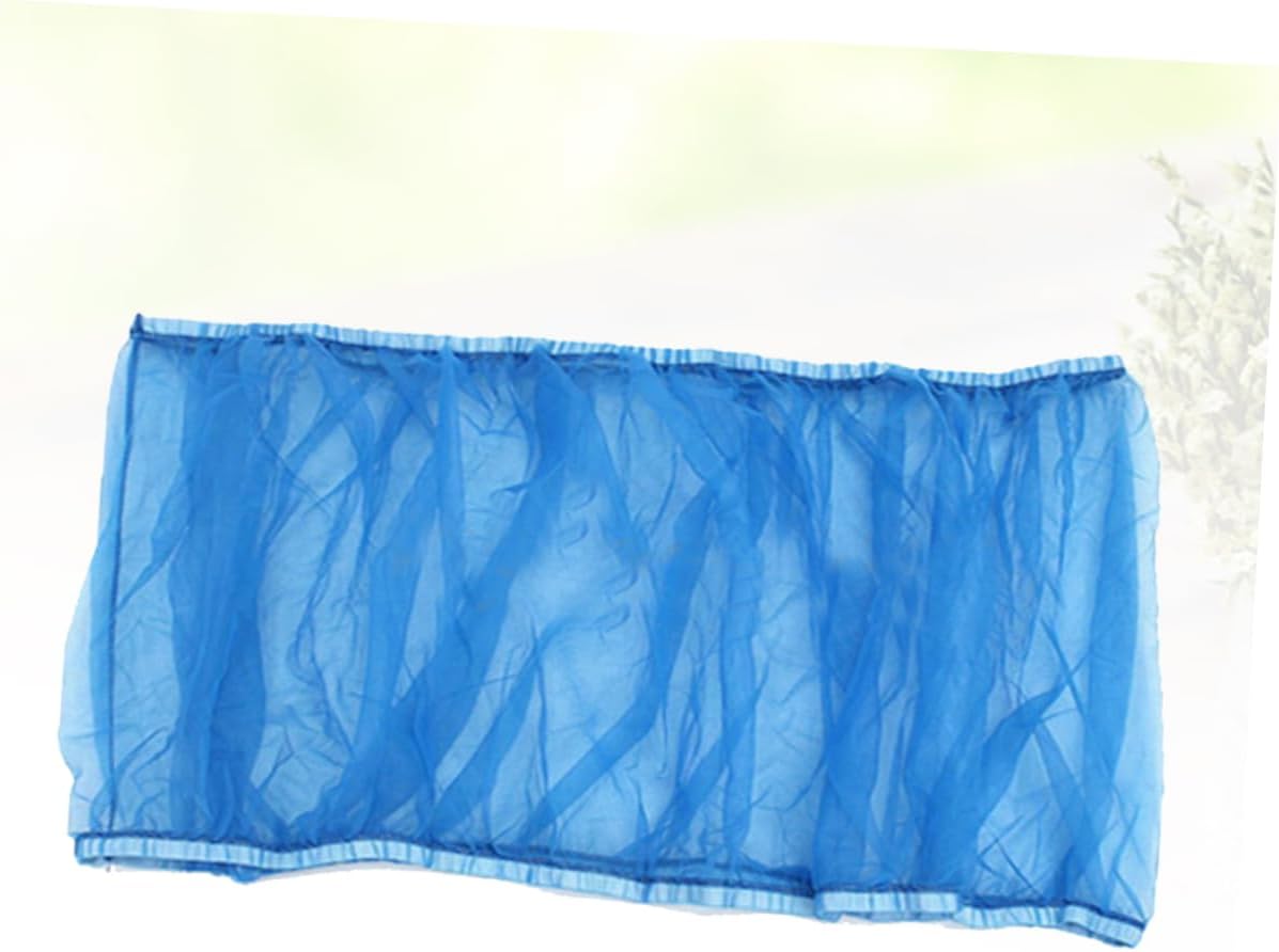Toyvian 2Pcs Bird Cage Cover Mesh Net Shell Accessory for Bird Cages Blue Durable Breathable Supplies to Reduce Mess and Enhance Comfort
