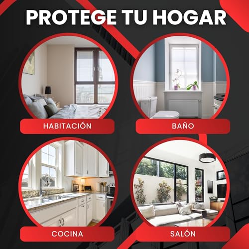 RG-M1® Pack 4PCS Cierre Ventana Corredera | Cerradura de Seguridad Infantil y Refuerzo para Ventanas y Puertas Correderas | Diseño Resistente y Fácil Instalación (4 PCS) - imagen 4