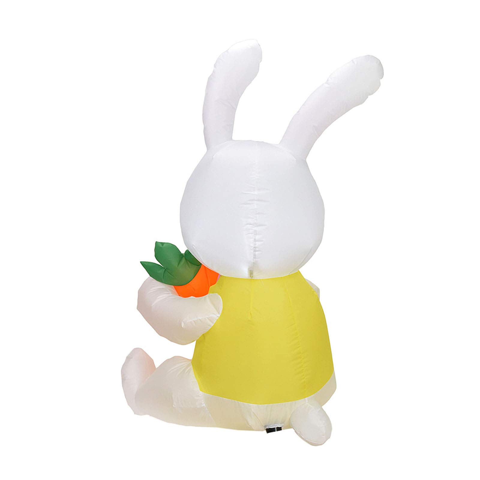 LICHENGTAI Opblaasbare haas voor Pasen, 1,2 m, staand opblaasbaar haas met ledlampen, licht opblaasbare paashaas voor thuis, tuin, tuin, huis, feest, indoor outdoor ornamenten