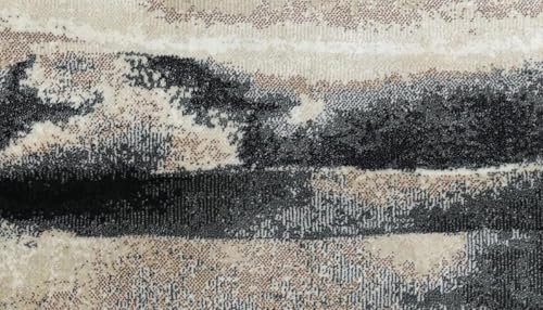Image of 5 x 7 Feet Modern Carpet for Living Room | Non-Fade Soft Floor Rug for Hall & Bedroom | Easy Clean & Non-Slip Backing