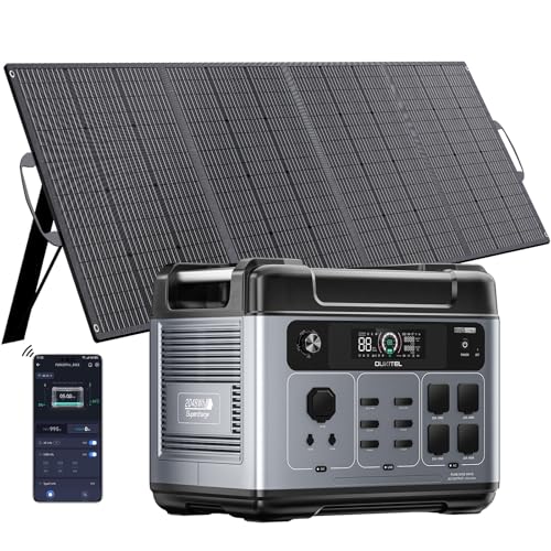 [Batteria LiFePO4 di Lunga Durata con 4000 Cicli] Massima sicurezza e longevità. Le celle al litio ferro fosfato di alta qualità offrono una durata eccezionale di oltre 4000 cicli di carica (all'80% di capacità) – ciò corrisponde, con un utilizzo giornaliero, a una durata di oltre 15 anni. Il BMS multistadio protegge in modo affidabile da sovraccarico, cortocircuito e temperature estreme.