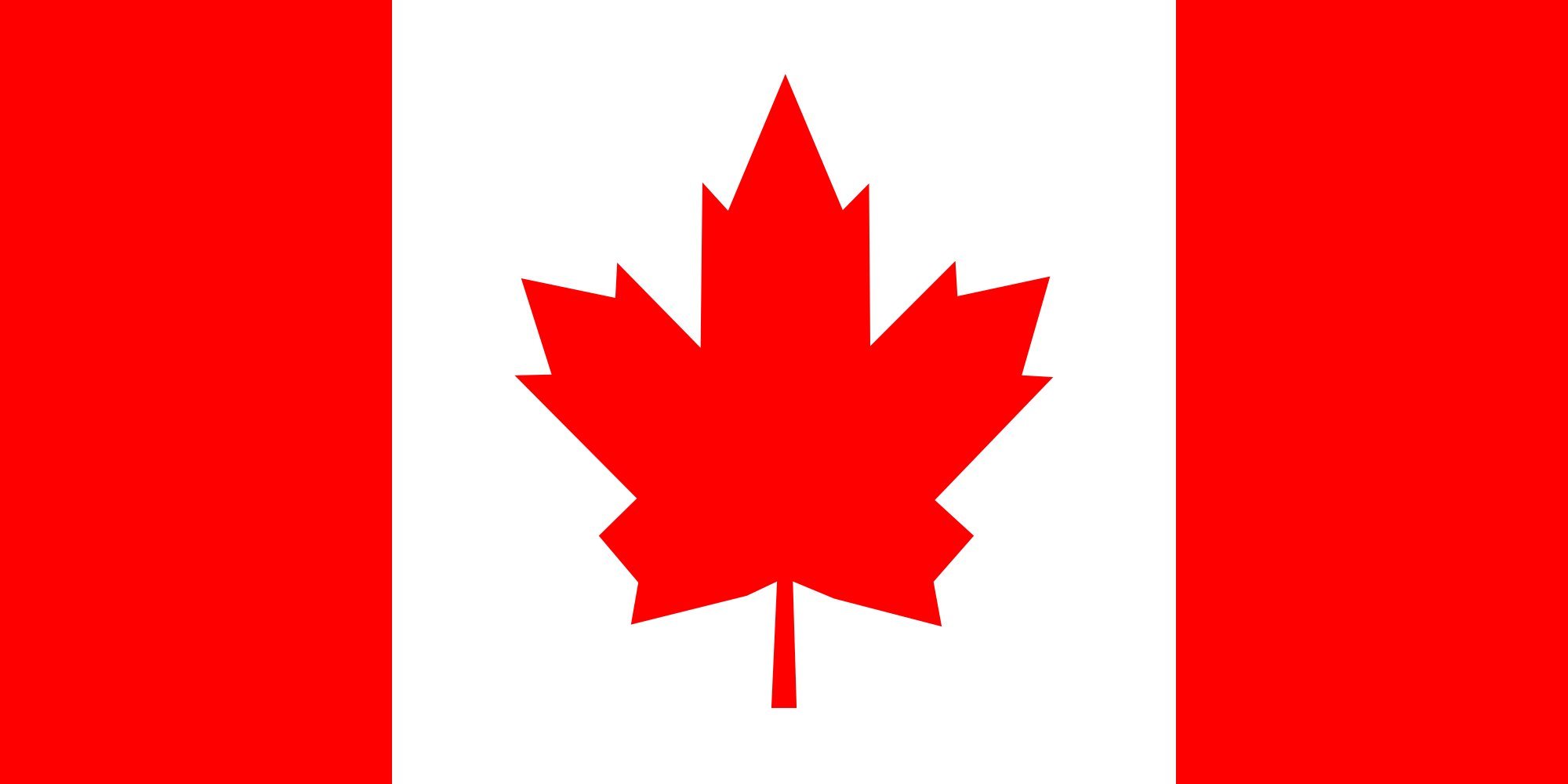 Drapeau Large Canada 1964 pour pavoiser votre jardin et décorer vos salons