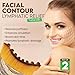 2PCS Lymphatic Contour Face Brush, Drainage Massager for Face & Neck, Chin Jawline Sculpting Tool, Ergonomic Design for Anti-Swelling & Fatigue Relief