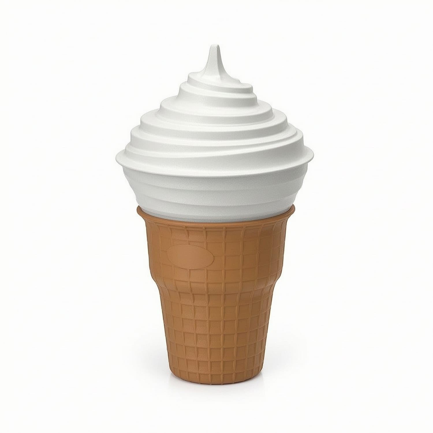 Electric Ice Cream Maker Compact Ice Cream Machine Countertop Chilled Dessert Maker Homemade for Families, Beginners, Kitchen, Home, Brown-image-10