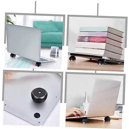 VILLCASE Soporte portátil para laptop de silicona negro miniatura 4