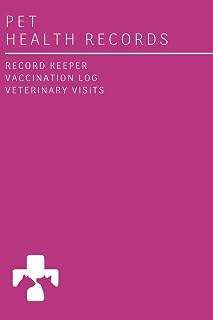 Dog and Cat Vaccination Record Book Organizer and Pet Passport: Puppy Shot Records for Breeders and New Owners
