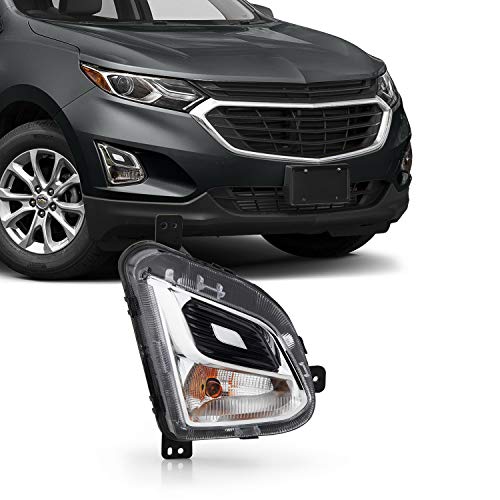 Akkon - Fits 2018 2019 2020 2021 Chevy Equinox [Halogen Type] Bumper Parking Lamp Fog Light Passenger Right Side Replacement #TOP21