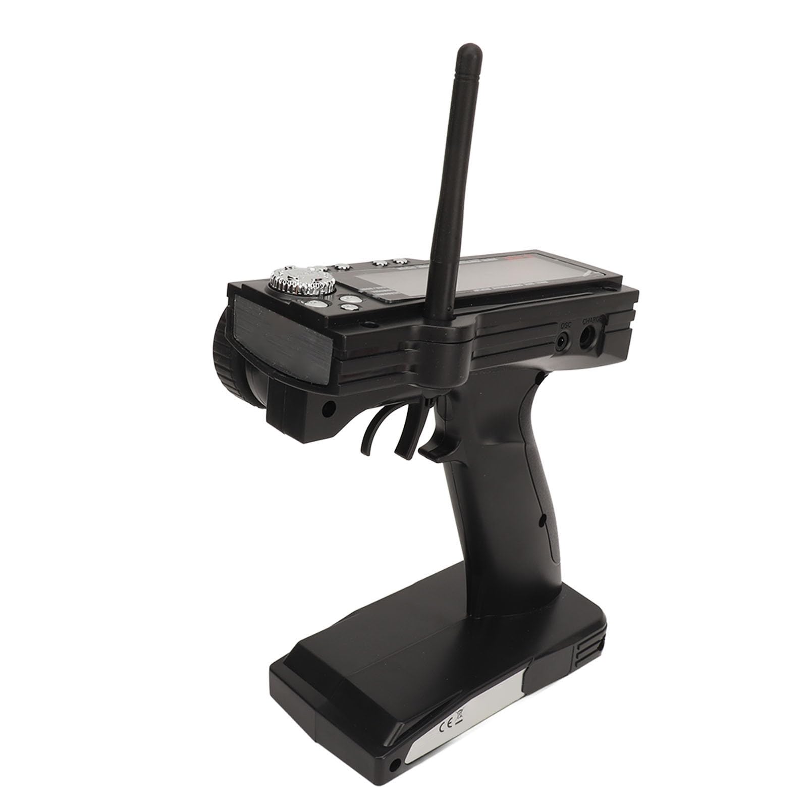 Haofy Receptor Transmisor RC de Alto Rendimiento de 3 Canales de 2,4 GHz para Pantalla LCD de Barco de Coche RC para Aficionados