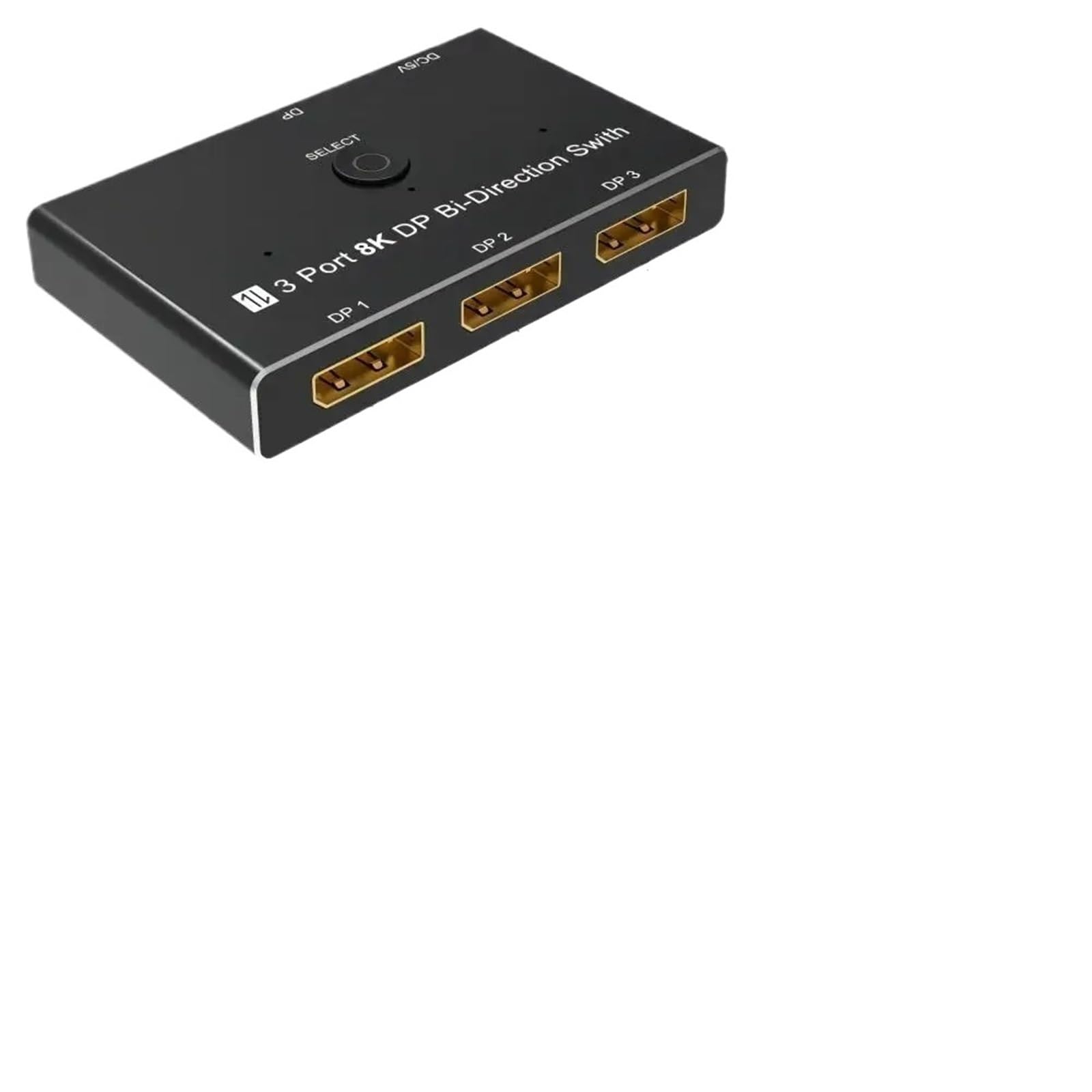 Conmutador DisplayPort 8K para cambiar múltiples fuentes y pantallas sin desconectar cables