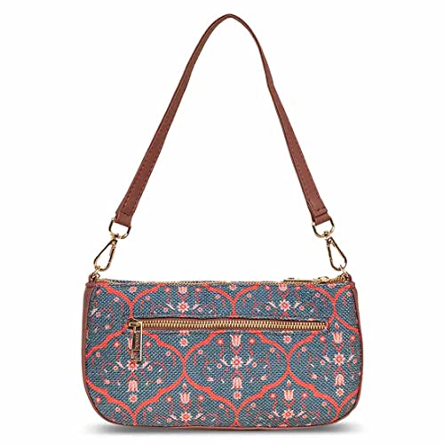 Image of ZOUK Baguette Bag | Crossbody Bags for Women | Women's Handbags | Stylish Sling Bag for Woman | Vegan Leather Evening Bag | Travel & Office Use | Purse and Wallet