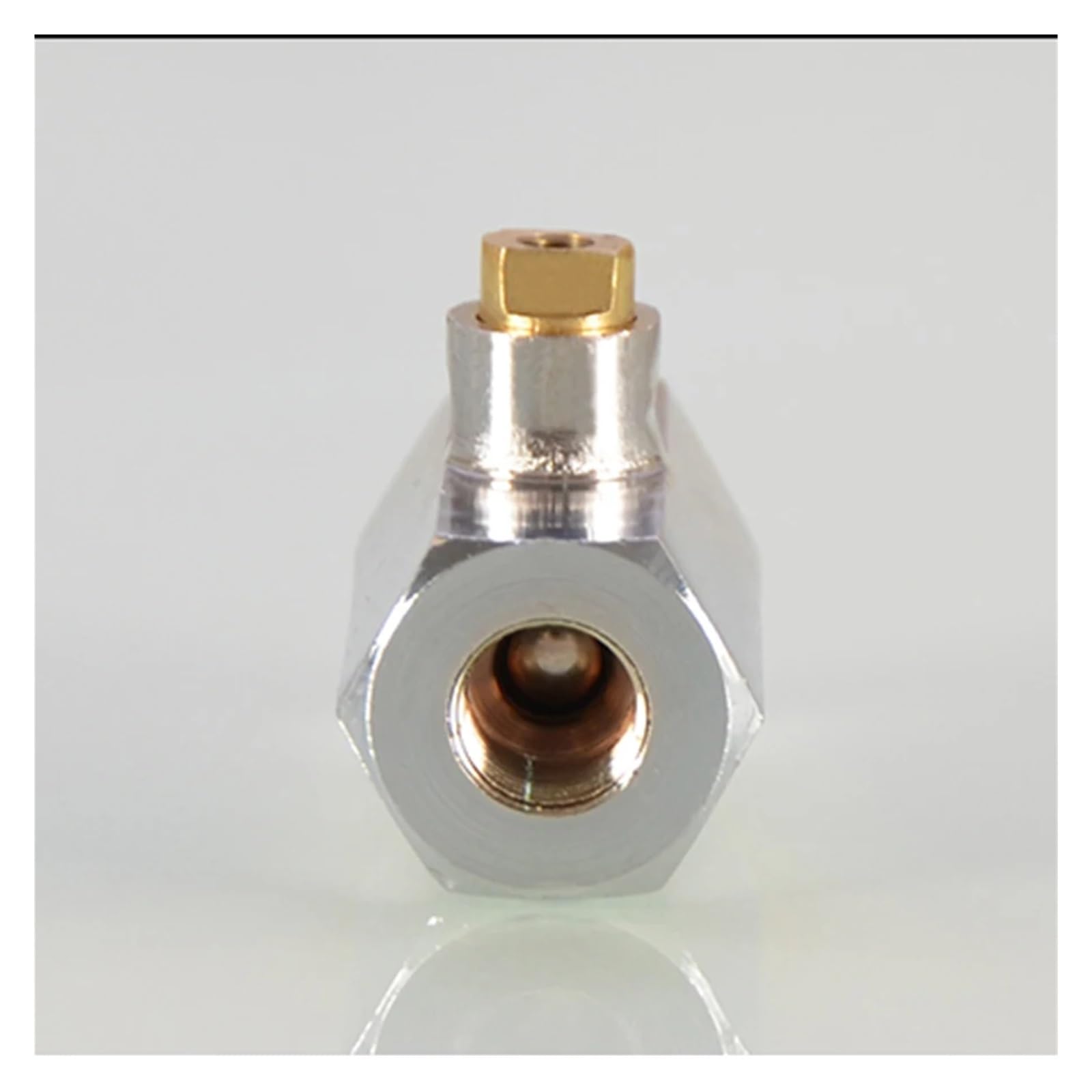 Messing Kogelkraan Luchtcompressor Water Gas Olie Afsluitklep 1/8 1/4 3/8 1/2 BSP schroefdraad mini mannelijk naar vrouwelijk (kleur: vrouwelijk naar vrouwelijk_mini-zwart, maat: 1/8