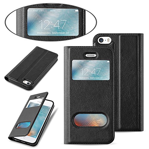 Cadorabo Custodia Libro per Apple iPhone 5 /