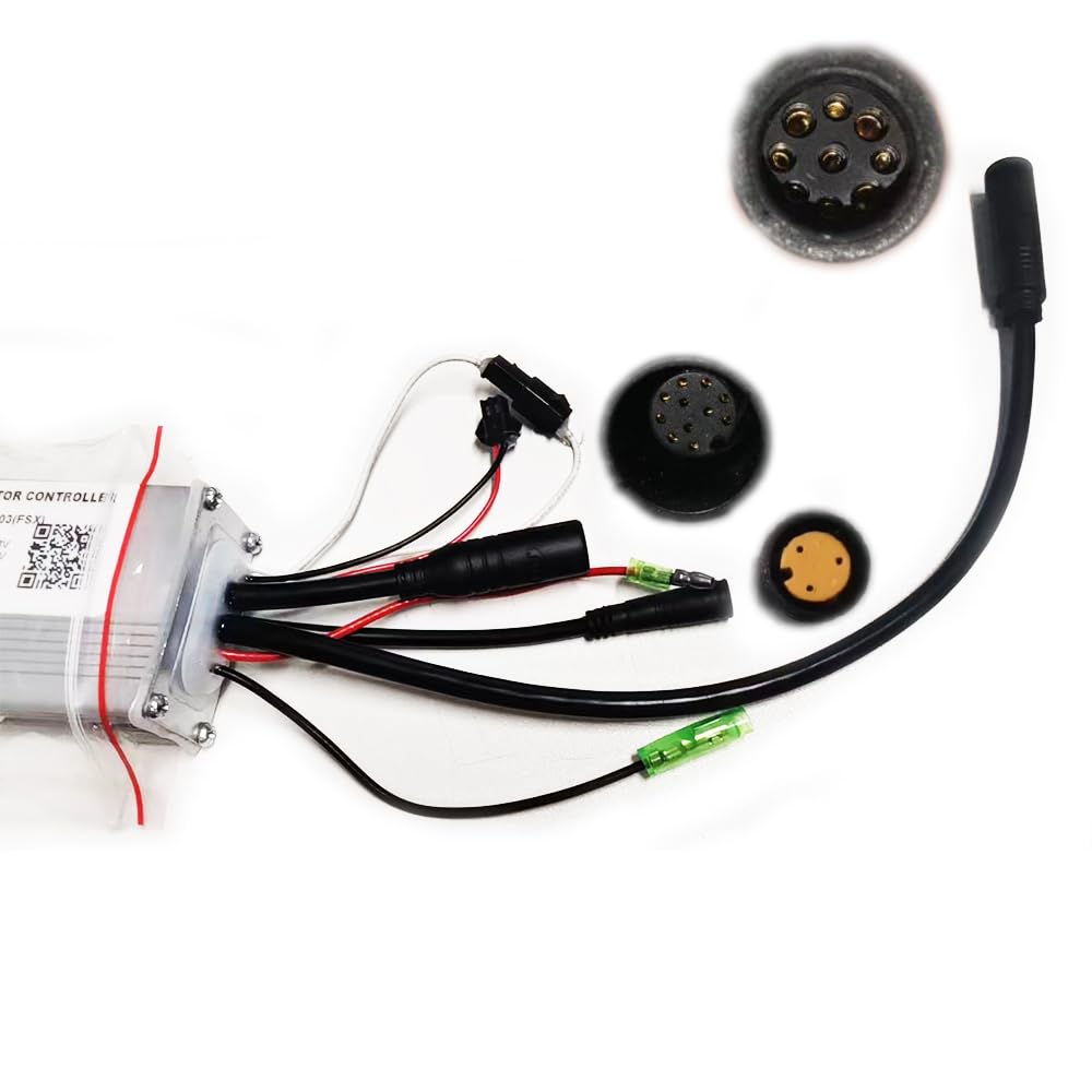 X865-AA003 Contrôleur de Vélo Électrique 36/48V 15A Contrôleur de Moteur sans Balais pour Vélo Electrique Scooter E-Bike Affichage KD21C