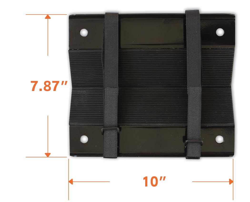 MaxxHaul 50859 Snowmobile Moving Dolly Set, 1500lbs Load Capacity V-Slide Anti-Slip Rubber Pads Straps Firmly Attaching on Skis
