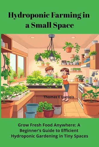 Hydroponic Farming in a Small Space: Grow Fresh Food Anywhere: A Beginner’s Guide to Efficient Hydroponic Gardening in Tiny Spaces