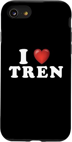 Funda para iPhone SE (2020)  7  8 I Love Tren, divertida y divertida funda de levantamiento de pesas para entrenamiento