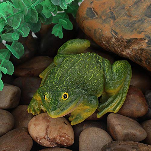 Fdit Garden Frog Statues Resin Frog Figurine Ornaments for Outdoor Patio Lawn Yard Decorations - Image 2