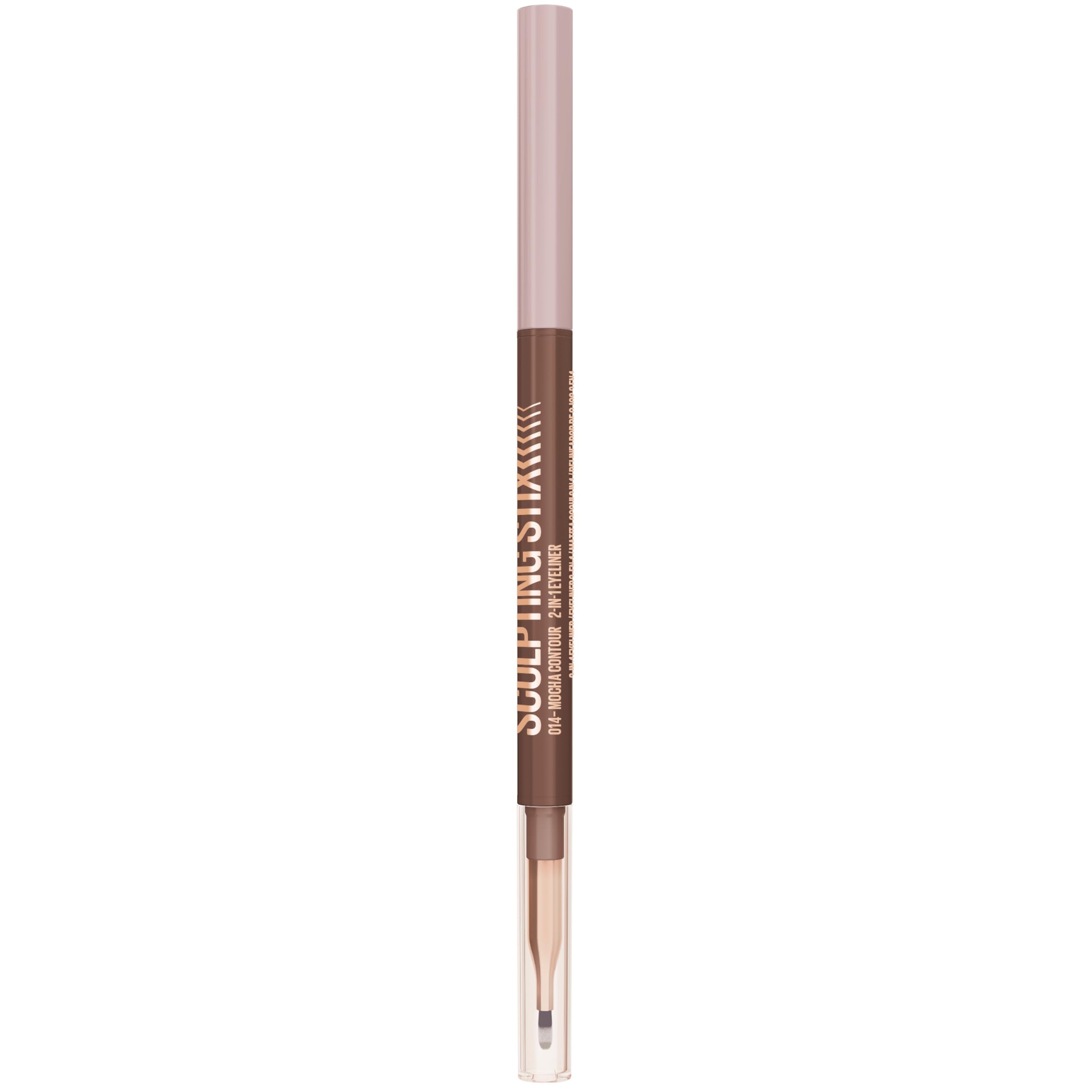 Maybelline New York Sculpting Stix Çift Uçlu Göz Kalemi - 014 Mocha Contour
