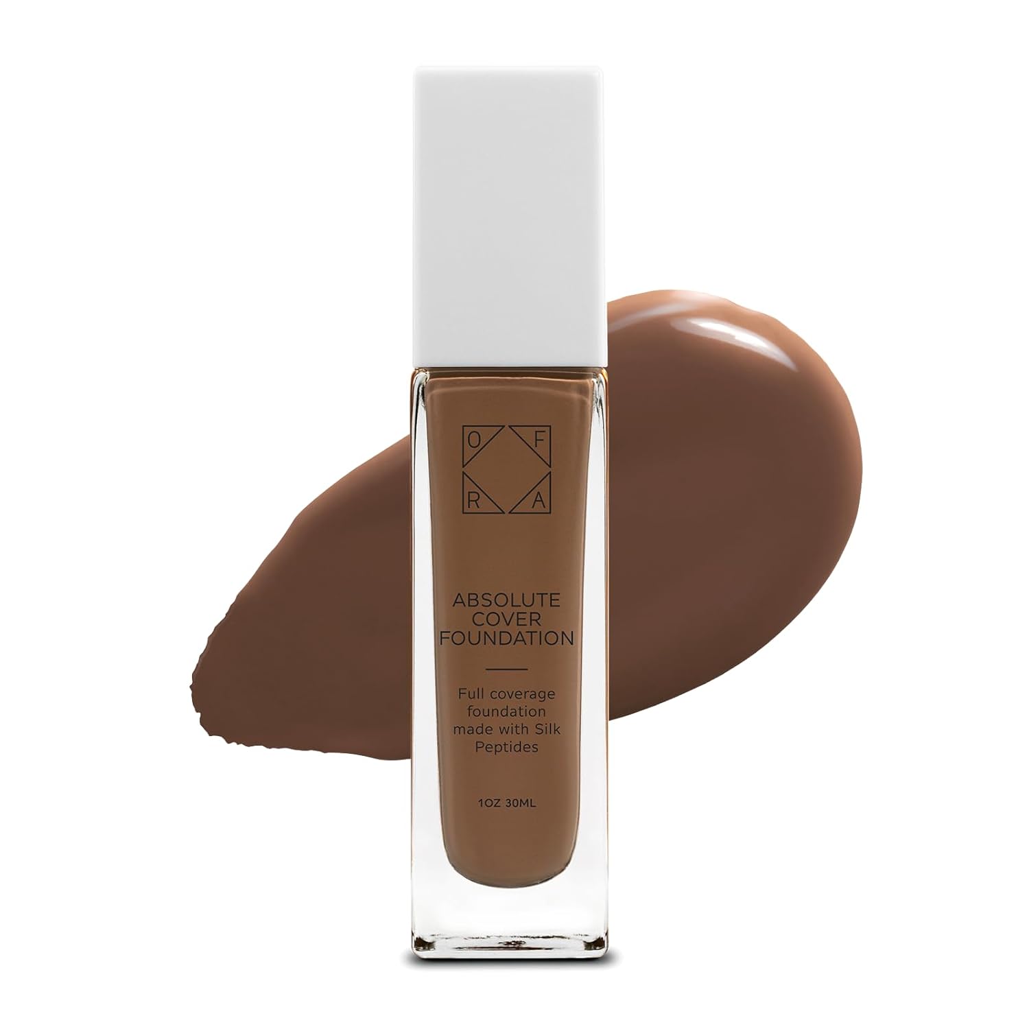 Absolute Cover Foundation #10 | Liquid Medium Coverage Foundation with Natural FInish | Oil-Free Face Makeup | Deep Shade with Neutral Undertone | 1oz/30ml - Image 3