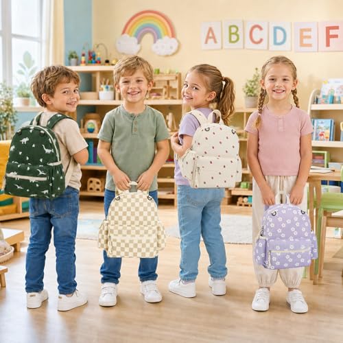Image of Corduroy Toddler Backpack for Boys & Girls, Kids Backpacks