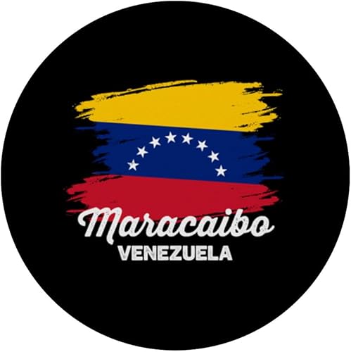 Miniatura 3 de Maracaibo Venezuela Travel Souvenir Bandera Venezolana Trip PopSockets Estándar PopGrip