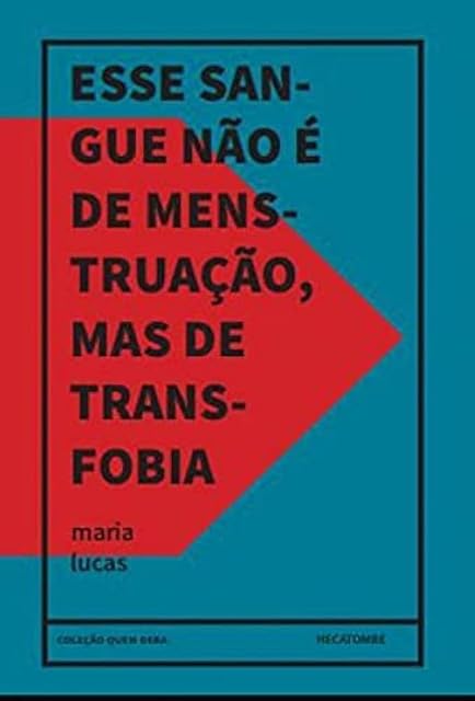 Portada de Esse sangue nao é de menstruaçao, mas transfobia