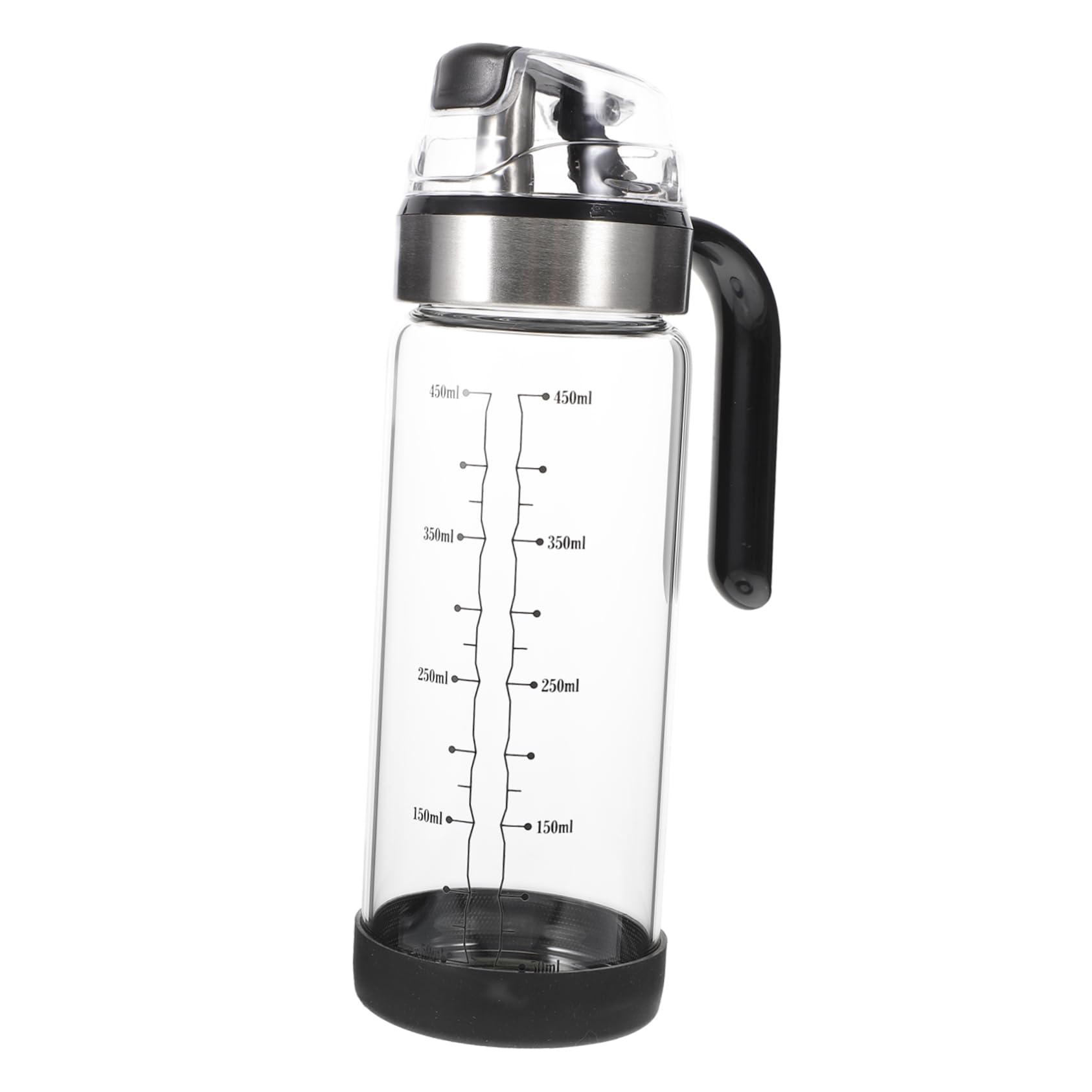 Aceitera de vidrio antigoteo de 450ml para mantener tu cocina limpia y sin manchas