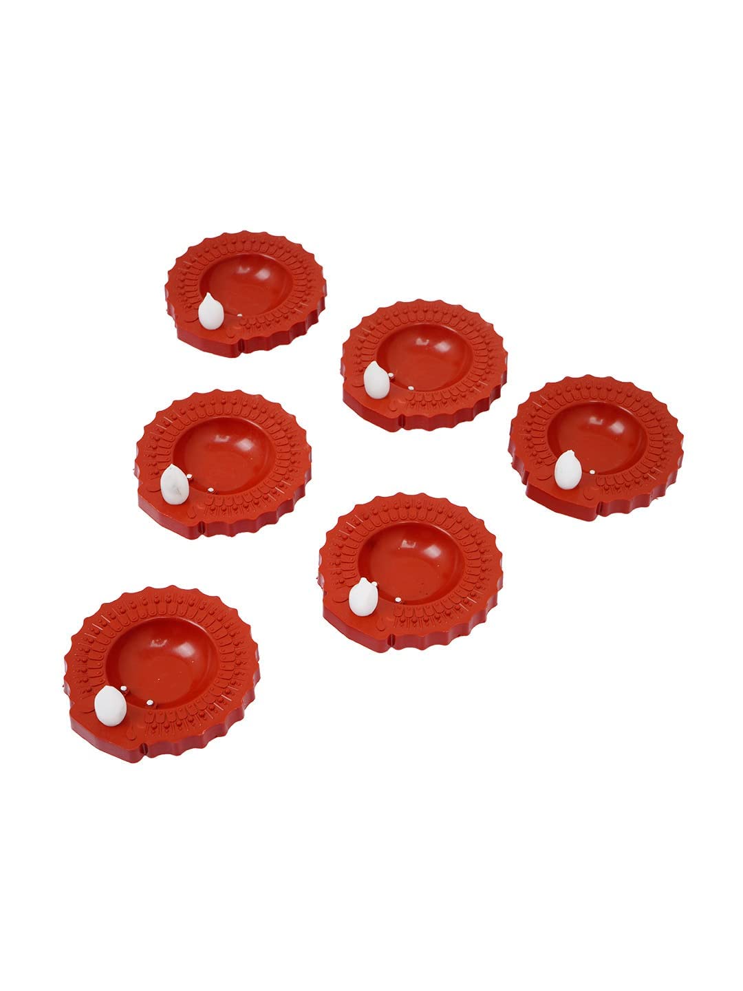 Pascal Water Sensor Led Diyas Candle with Water Sensing Technology E-Diya,Warm Orange Ambient Lights,Battery Operated Led Candles for Home Decor,ramnavmi Navratri Valentines Day mahashivratri(6)