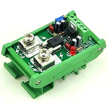 Electronics-Salon DIN Rail Mount +/-50Amp AC/DC Current Sensor Module, based on ACS758