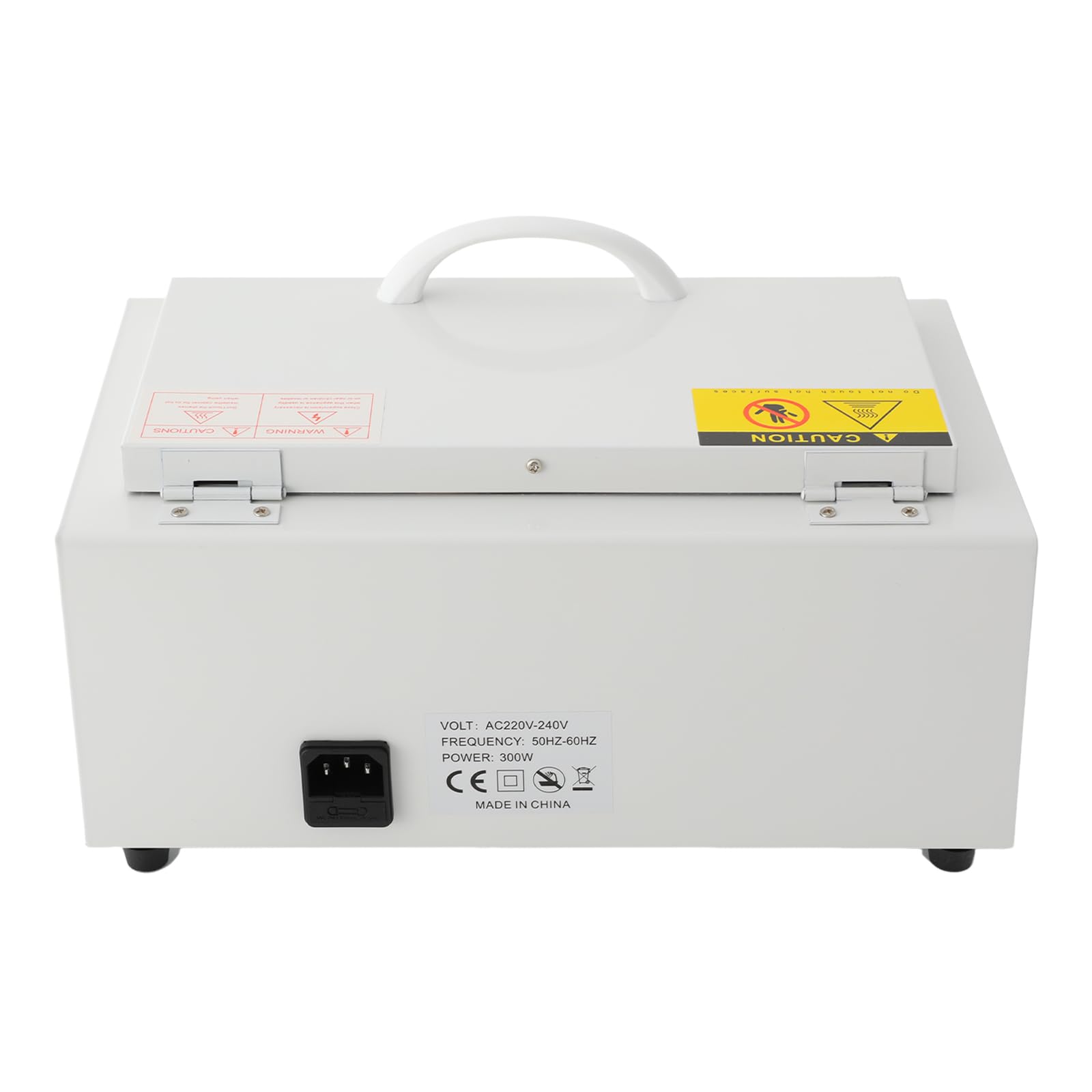 Esterilizador de tatuaje en autoclave de vapor a 200 °C, esterilizador de temperatura, herramienta de metal de alta temperatura, caja de limpieza con temporizador, manicura, uñas para salón de belleza