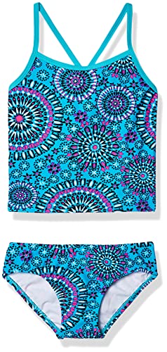 Image of Kanu Surf Girls' Melanie Beach Sport 2-Piece UPF 50+ Banded Tankini