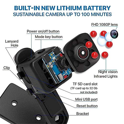 Image of SQ11 Full HD Mini Camera SQ11 Car Sport Camcorder Motion Sensor DV DVR No WiFi | Spy Product
