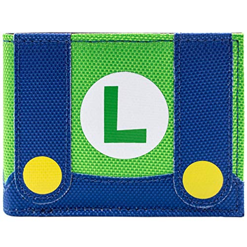 Preisvergleich Produktbild Super Mario Luigi Klempner Outfit Grün Portemonnaie Geldbörse