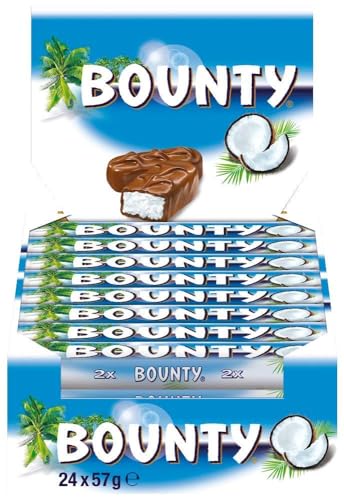 Bounty Coconut Chocolate Bar | Coconut Filled Chocolate | Soft & ...