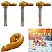 Lot de 3 thermomètres flottants pour piscine - En forme de déjections canines - Jouet résistant aux chocs - Pour piscine, bain et jacuzzi