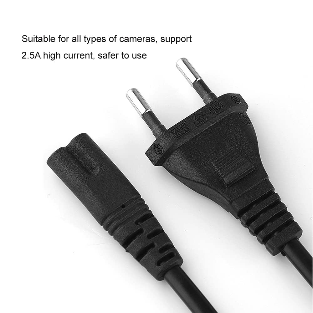 Câble d'alimentation AC Rallonge 3 Mètres/9,8 Pieds EU Compatible pour PS5/ PS4/PS3/PS2/Xbox One S/X