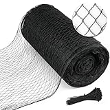 Bird Netting for Garden 7.5 x 100 FT Heavy Duty Black...