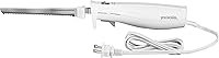 Proctor Silex Electric Carving Knife 74312 - Easy Slice for Turkey, Ham, Bread, Foam Crafts, Lightweight Ergonomic White