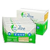 WELL LEAN Organic Rice, Premium Shirataki Konjac, USDA Organic, 100 % Plant Based, Keto Friendly, Zero Net Carb, Non GMO, Ready to Eat, Low Calorie, Gluten Free, Vegan, Diet, 6 Pack, 57.1 oz