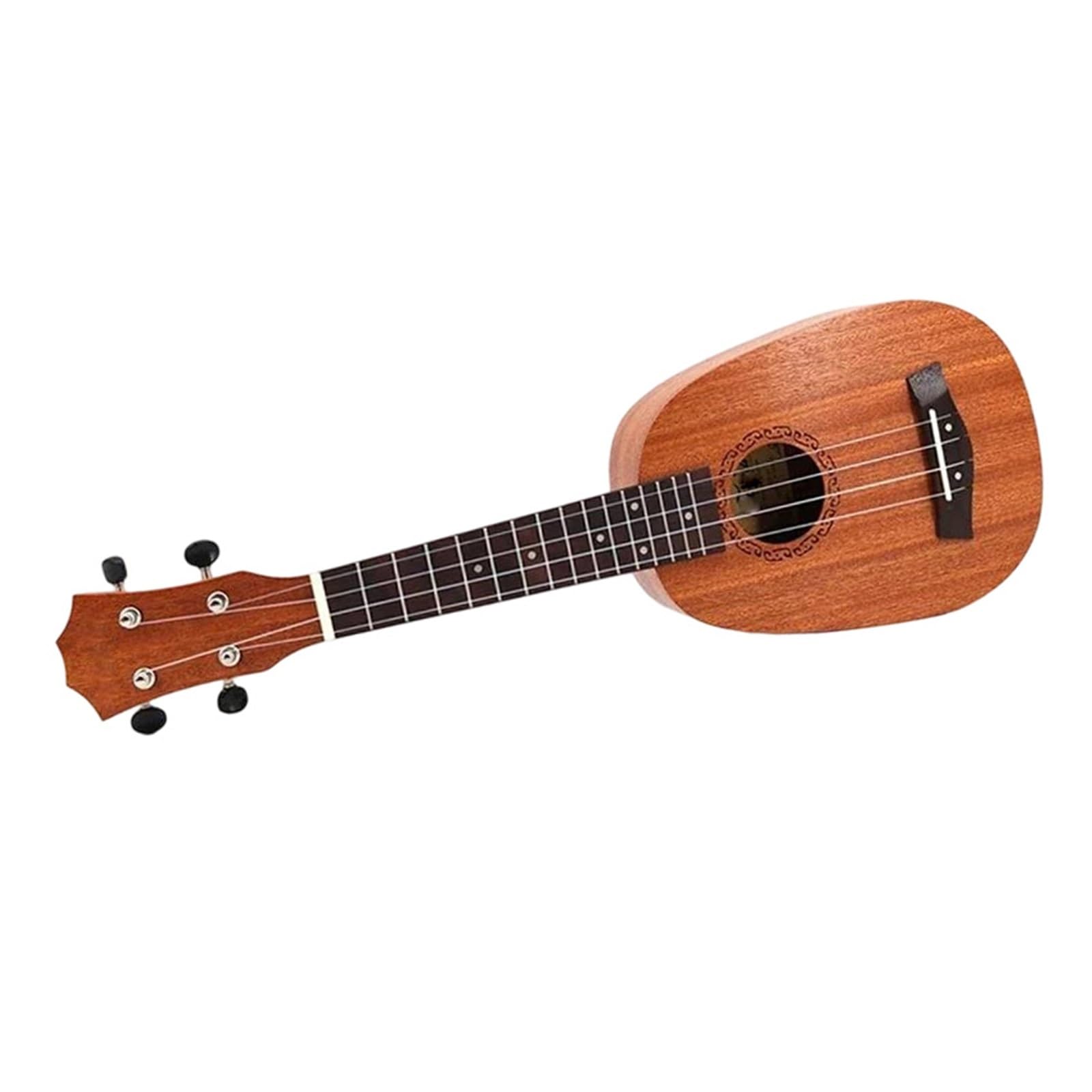 Typ Wydajności Ukulele Początkujący 21 Calowy Sopranowy Ukulele Z Sapele 4 Strunowy Instrument Muzyczny Podstrunnicą Palisandru(Type2)