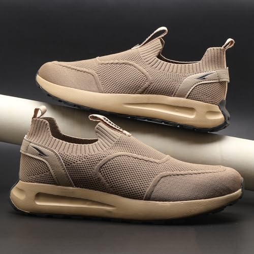 Image of ASIAN Wind Pro-11 Walking Shoes for Men | Lightweight Slip-On Sneakers with Soft Cushion Sole & Breathable Mesh