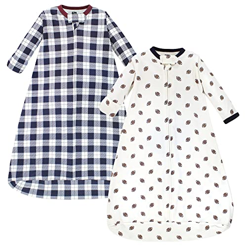 Image of Hudson Baby Unisex Baby Cotton Long-Sleeve Wearable Sleeping Bag, Sack, Blanket