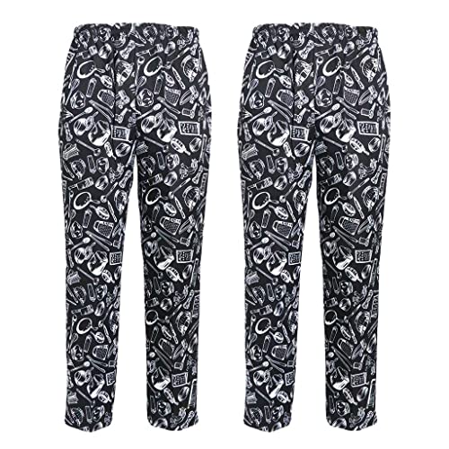 Pantalon de chef coupe ample pour soulager la fatigue en cuisine