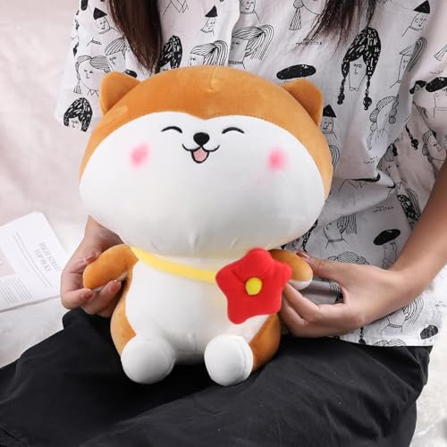 Image of Plush Stuffed Animal Toy | Ultra Soft and Cuddly Teddy for Kids and Adults | Cute Hugging Doll for Gifting, and Bedroom Decor (Whtie & Brown Bear)