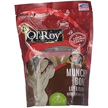 Munchy Bone Liver flavor 20 oz 2 pack