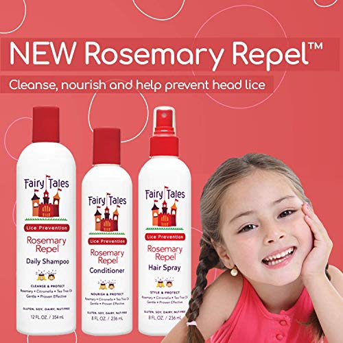 Fairy Tales ROSEHSPRAY8 Rosemary Repel Daily Kids Hair Spray – Kids Like The Smell, Lice Do Not thumb #6